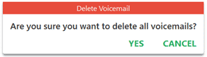 MX Cloud delete all voicemails