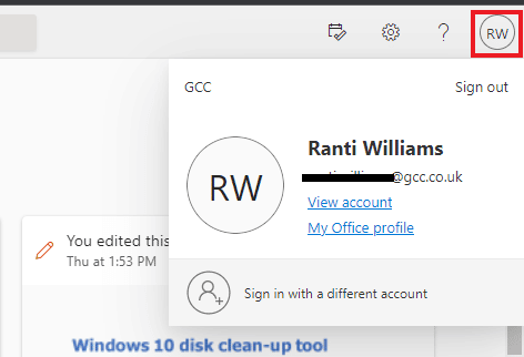 Microsoft 365 Setting Icon