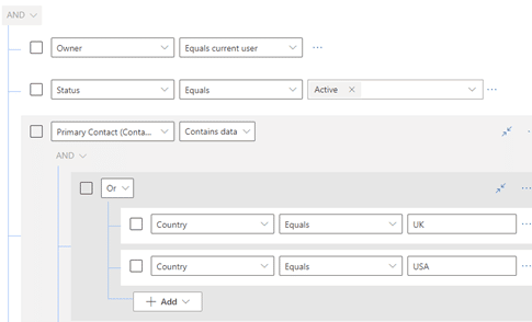 Advanced Find Options in Dynamics 365 CRM