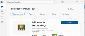 Hot to install Microsoft PowerToys