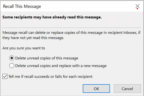 Delete unread copies of a message in Microsoft Outlook
