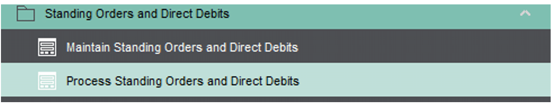 Process Standing Order and Direct Debits in Sage 200