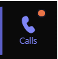 Call icon in Microsoft Teams Phone